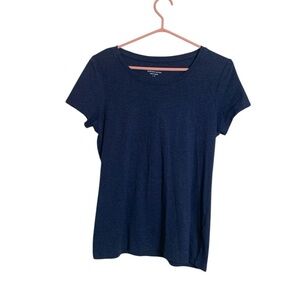 Denver Hayes Navy Blue, Soft 95% Cotton, 5% Spandex, Fitted T shirt